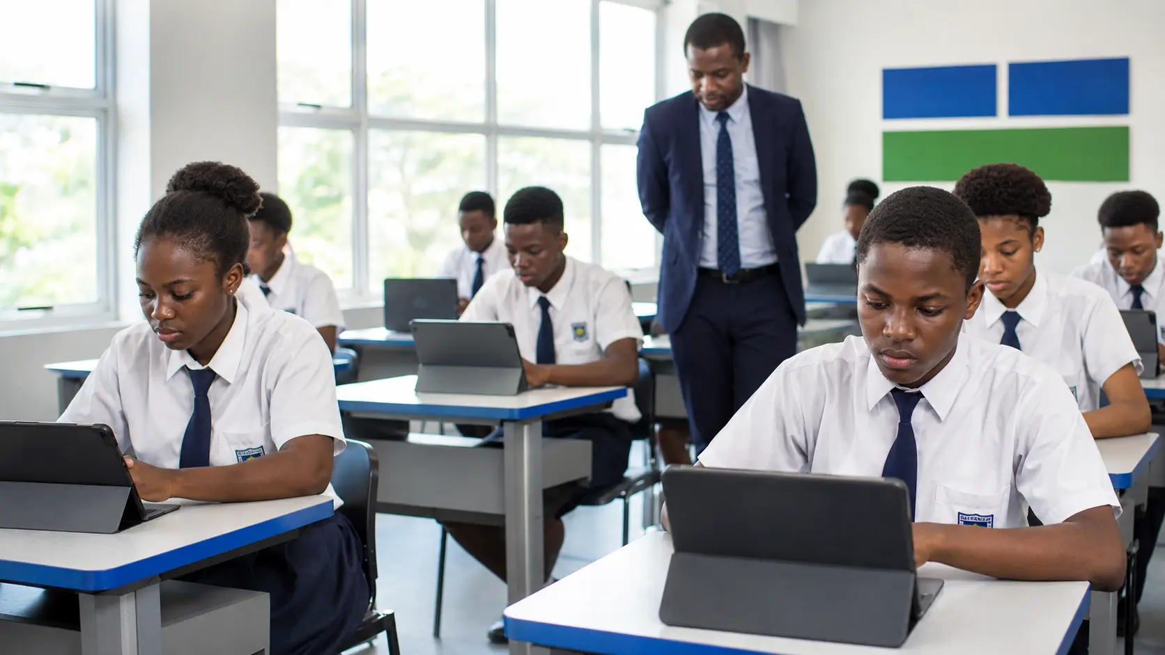 DAS Examinations students