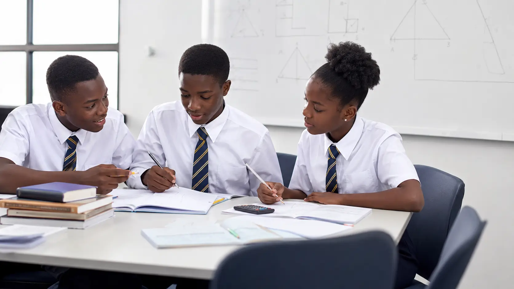 DAS Examinations students